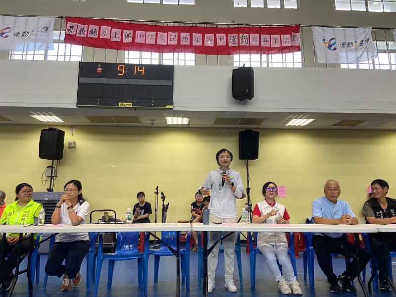 水上鄉公所林湘亭鄉長致詞