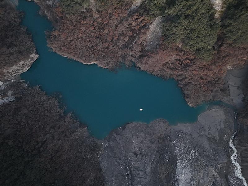 114年10月14日空拍堰塞湖