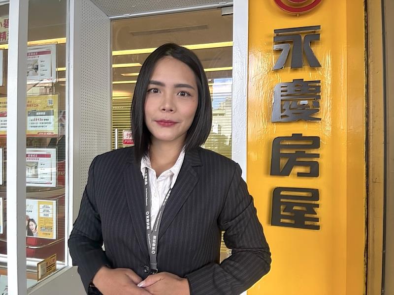 優瑪･莎韻在永慶房屋依靠AI科技工具，加速工作效率，交出亮眼成績單。