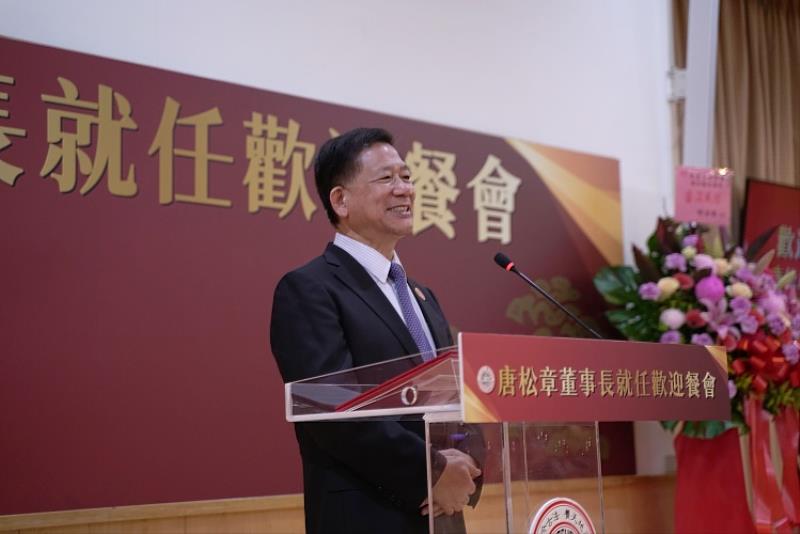圖四、東吳大學詹乾隆校長表示，將以AI與半導體兩大引擎，為學生打造多元跨域的學習環境。
