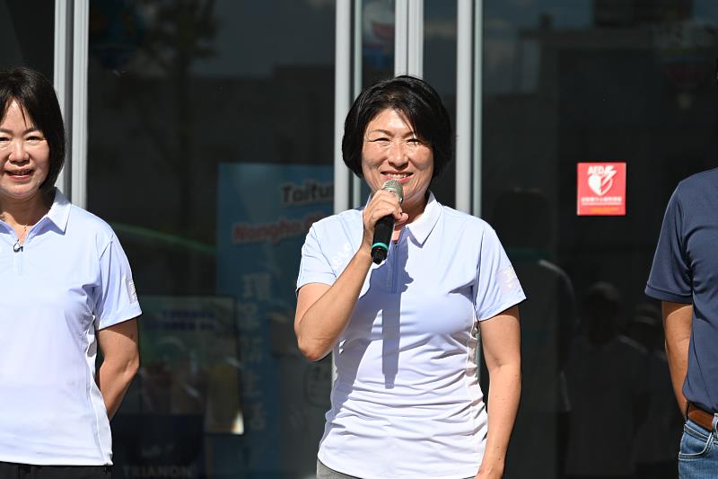 臺東縣代表隊授旗啟程 饒縣長勉勵選手勇闖全運會再創佳績