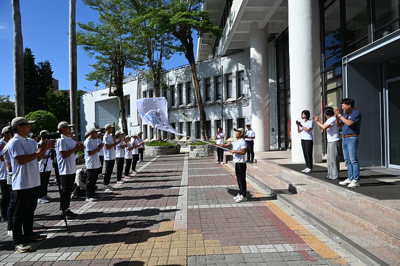 臺東縣代表隊授旗啟程 饒縣長勉勵選手勇闖全運會再創佳績