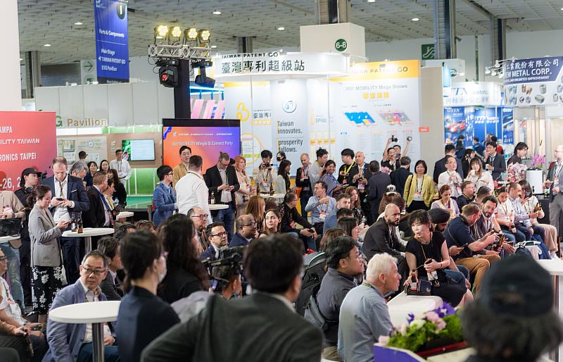 由外貿協會主辦的360°MOBILITY Mega Shows 以「Empower Every Move」為主題，串聯移動科技、能源解決方案。（資料畫面－貿協提供）