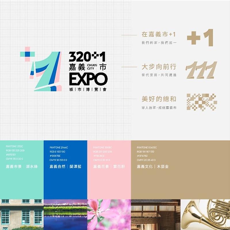320+1嘉義市城市博覽會主識別色彩系統