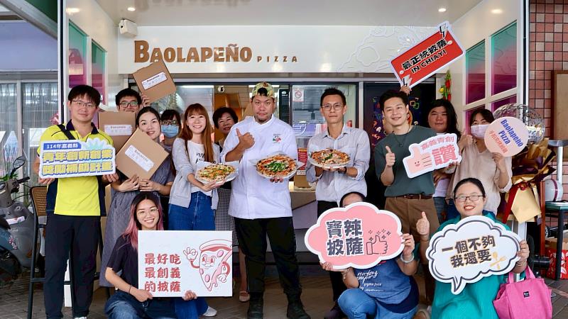 嘉義青創品牌再添新「食」力！寶辣蓓尼藕義式手拍窯烤披薩正式開幕