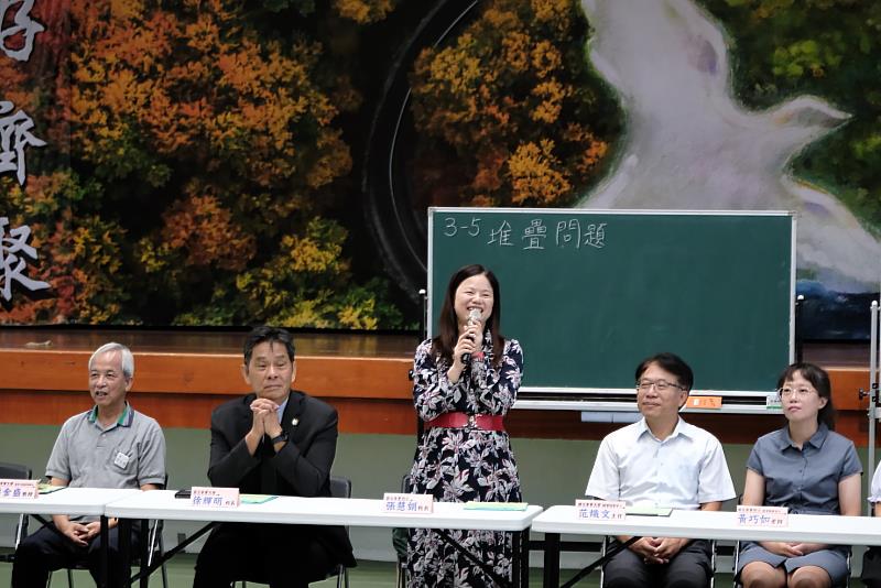 國立東華附小張慧娟校長歡迎師資生至附小實習。