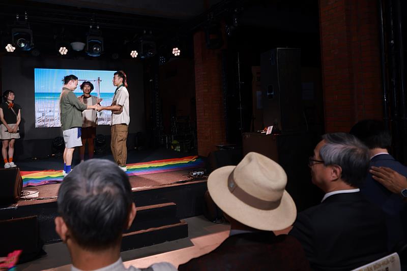 「2025臺灣文化日」活動開跑，阮劇團帶來《可愛的人們》選段演出。