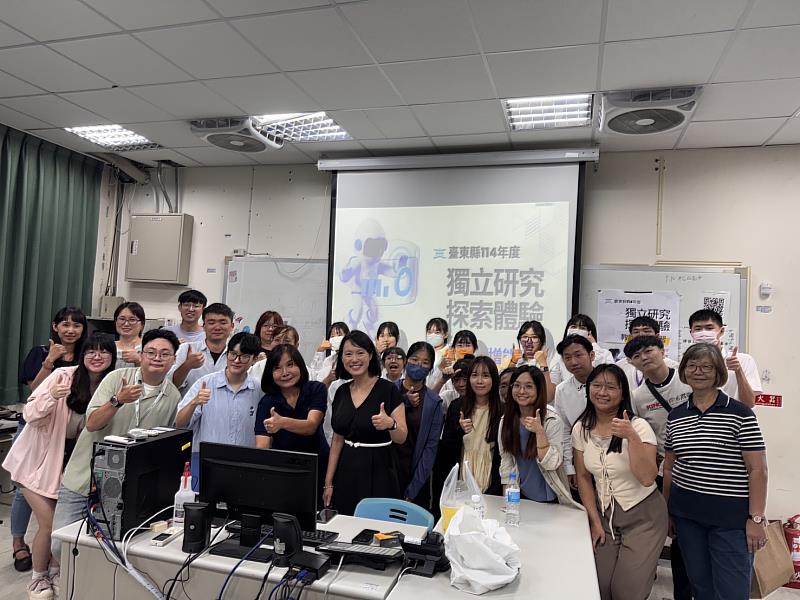 結合大學資源 臺東推動資優生跨域實作