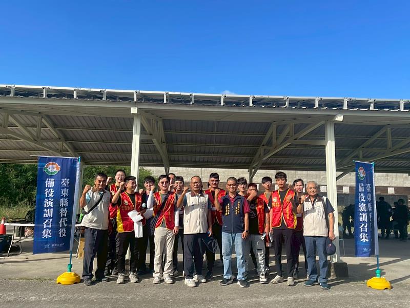 落實全民防衛動員 臺東替代役備役實彈射擊訓練順利完成
