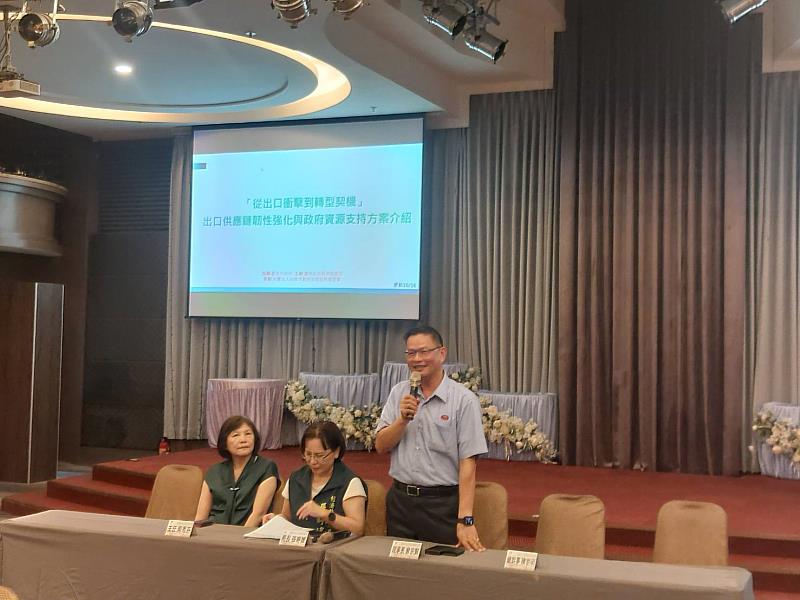 台灣汽機車研發暨策略聯盟理事長曾宗賢致詞