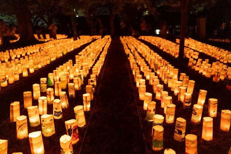 小倉竹燈祭的目的在於積極砍伐竹害地區的竹子,借助市民的力量製作竹燈籠,活動結束後會資源再利用,並通過這項活動,具體化SDGs的理念和行動。