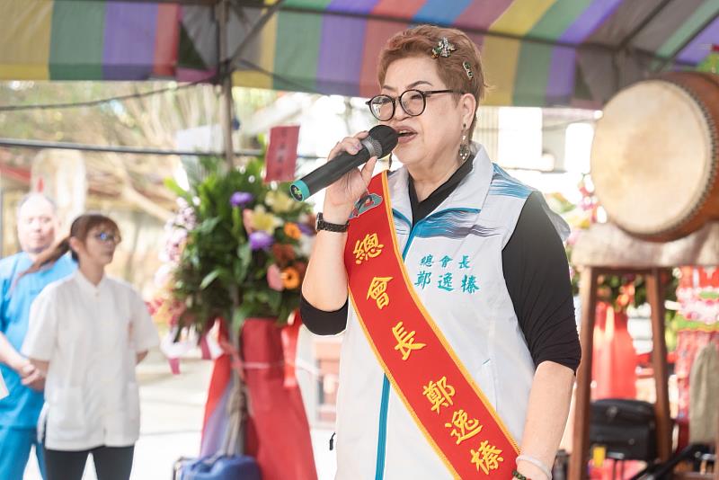 普天宮董事長鄭逸榛，順利當選中華國際關帝弘揚協會第一屆總會長。