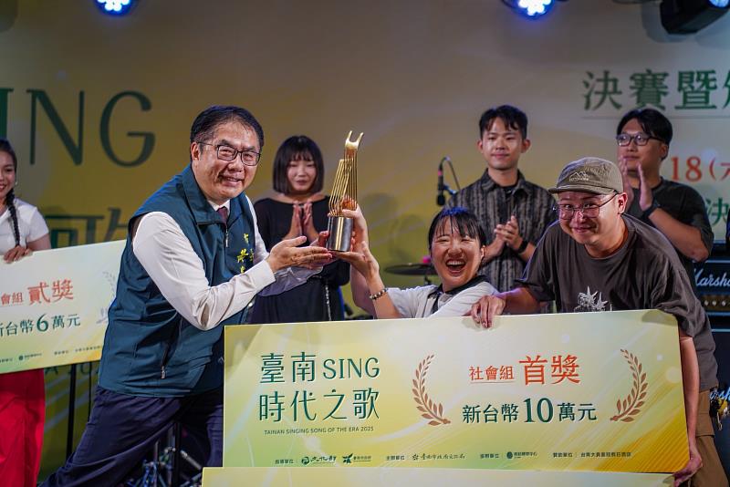 「2025臺南 SING 時代之歌原創音樂競賽」社會組首獎「津々」