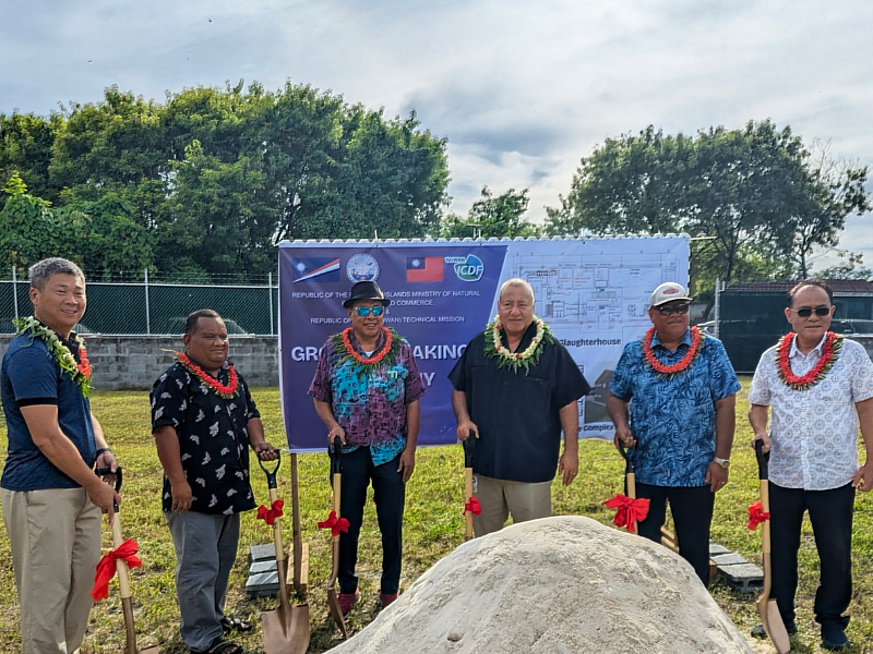 TTM and the Ministry of Natural Resources and Commerce (NRC) held a groundbreaking ceremony on October 8, 2025, in Majuro Atoll to launch the Marshall Islands’ first slaughterhouse.