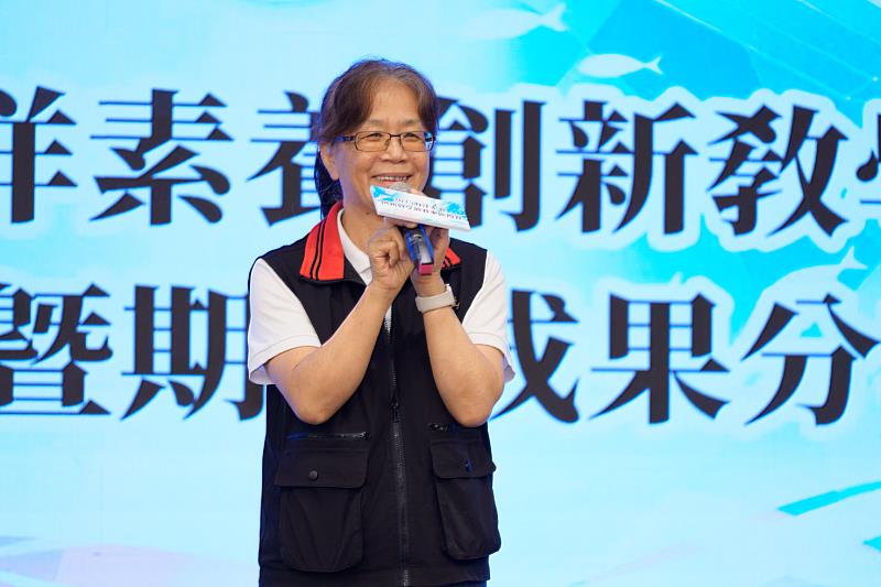 花蓮縣政府教育處黃秀琴科長蒞臨指導給予競賽師生勉勵。