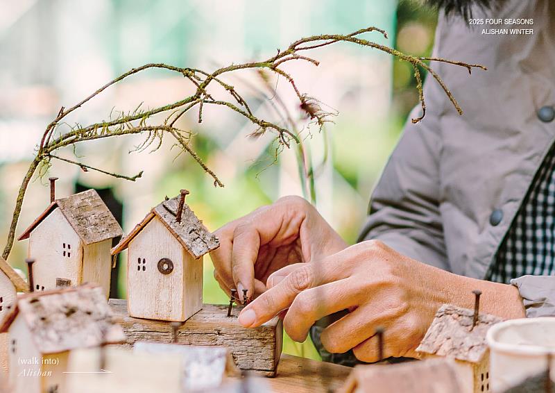 打造心中理想的森林居所，收藏一份專屬阿里山冬季的山林記憶