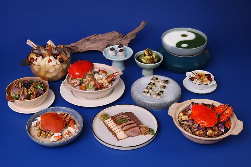 粵亮廣式料理於10/1起推出期間限定【潮州鮮】系列佳餚，展現出潮州菜細膩高雅的飲食美學。(圖/六福旅遊集團提供)
