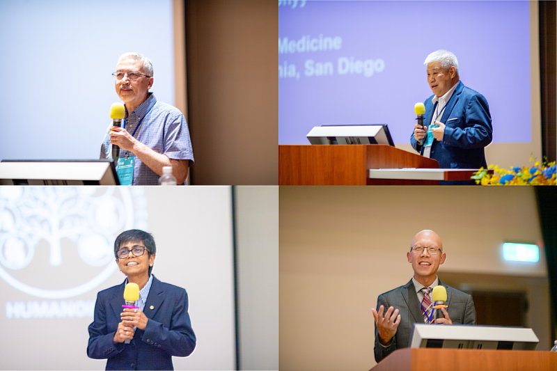 Four distinguished UC San Diego scholars at the 2025 symposium.