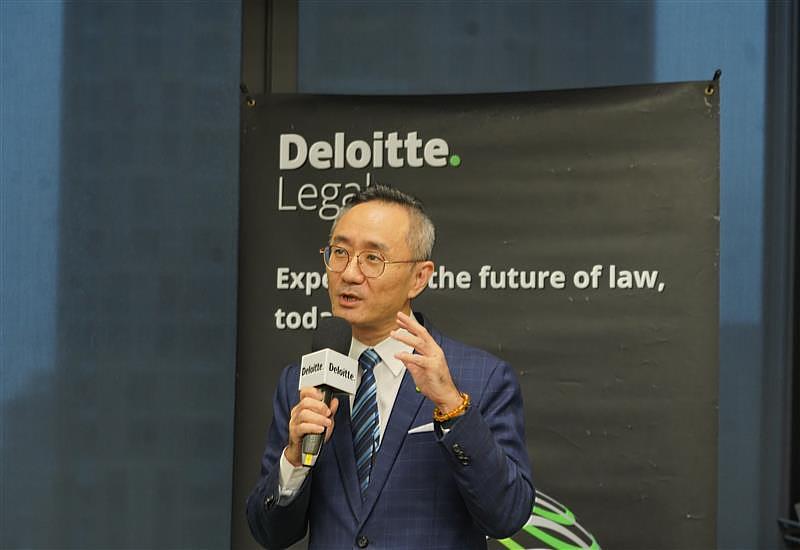德勤商務法律事務所法律科技創新負責人蔡志宏合夥律師