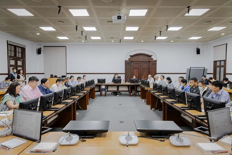 新竹市政府於今(21)日召開市務會議。