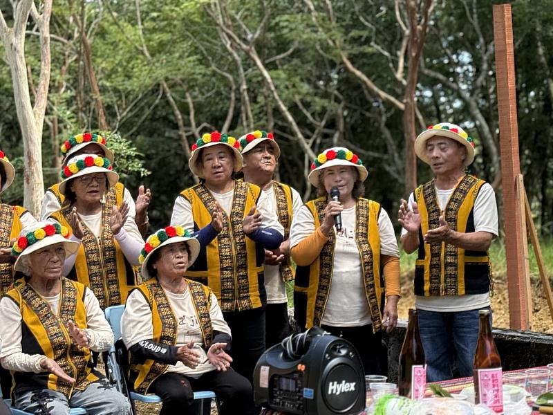 臺東縣新化部落舉辦傳統家屋祈福儀式