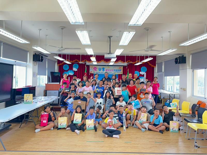 「愛．分享」聚光圓夢計畫在泰山國小登場　孩子心願溫馨實現