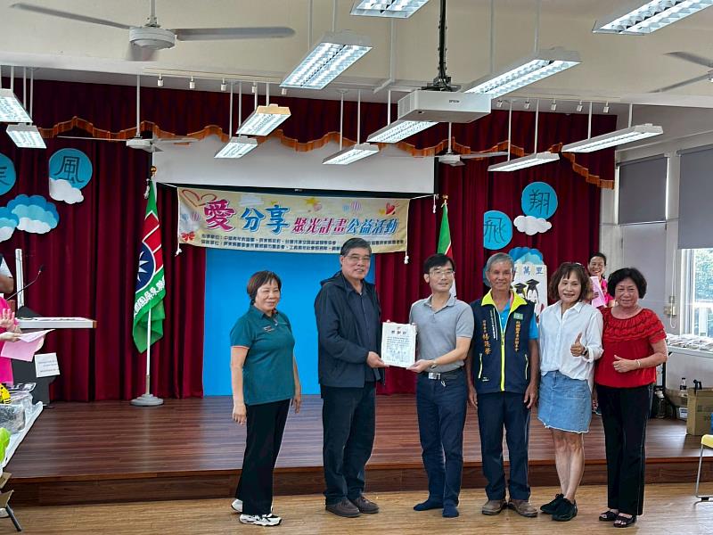 「愛．分享」聚光圓夢計畫在泰山國小登場　孩子心願溫馨實現