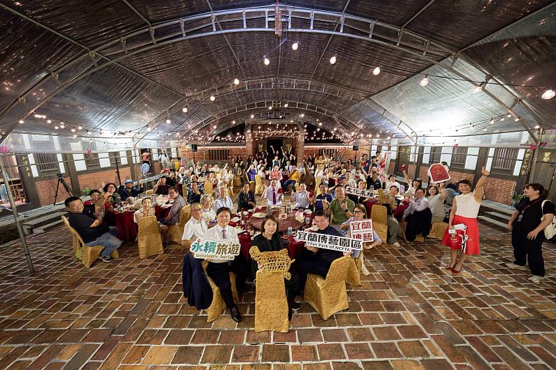 傳藝舉福宴黃舉人宅百年宅第辦桌合照