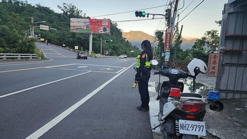 光復節連假將到來臺東警加強交管維護行車順暢