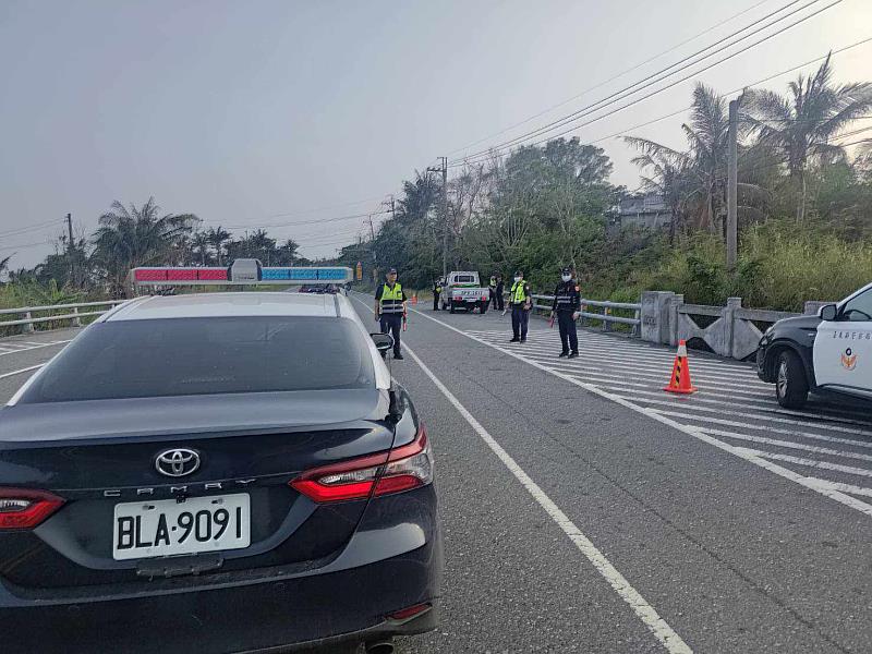 光復節連假將到來臺東警加強交管維護行車順暢