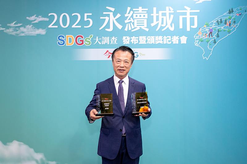 嘉義縣獲今周刊「永續城市特優獎」及「最佳首長信任獎」-1