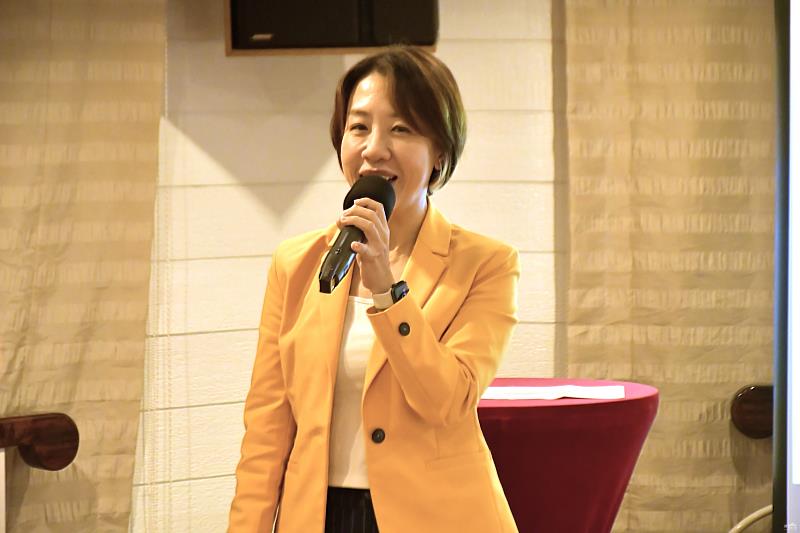 僑委會副委員長李姸慧歡迎晚宴致詞