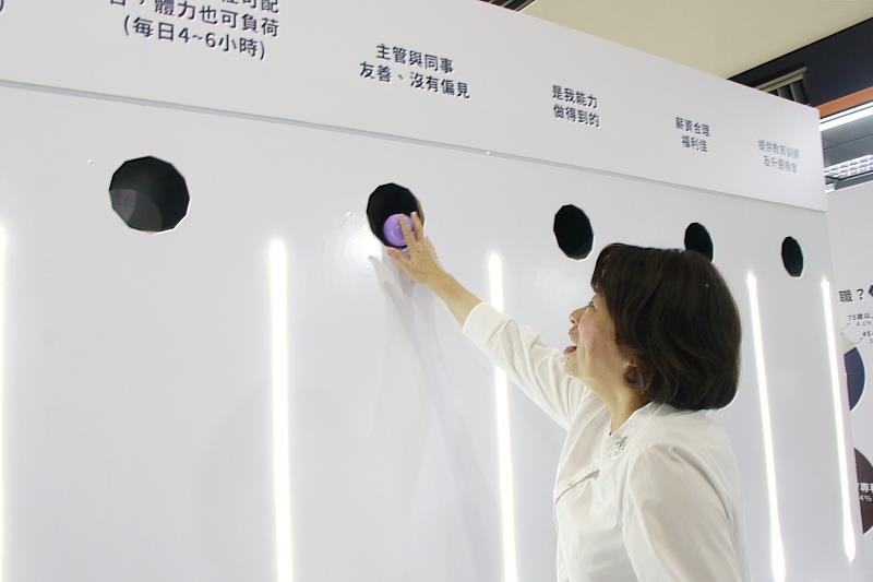 市長黃敏惠參展互動