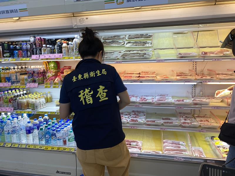 防範不法豬肉流入臺東縣持續把關食品衛生與市場流通安全