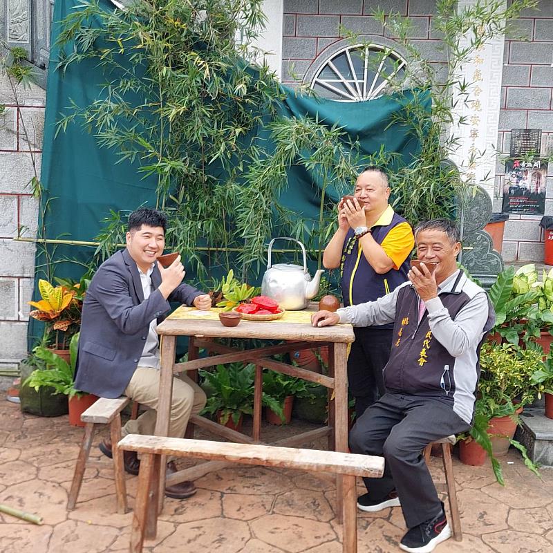圖1 客家奉茶文化-泡好茶、煮好茶、待好客