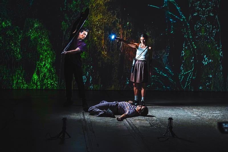 《我記得住機器記住我記住的》開幕現場表演,(Baï LEE攝影、駐雪梨辦事處文化組提供)