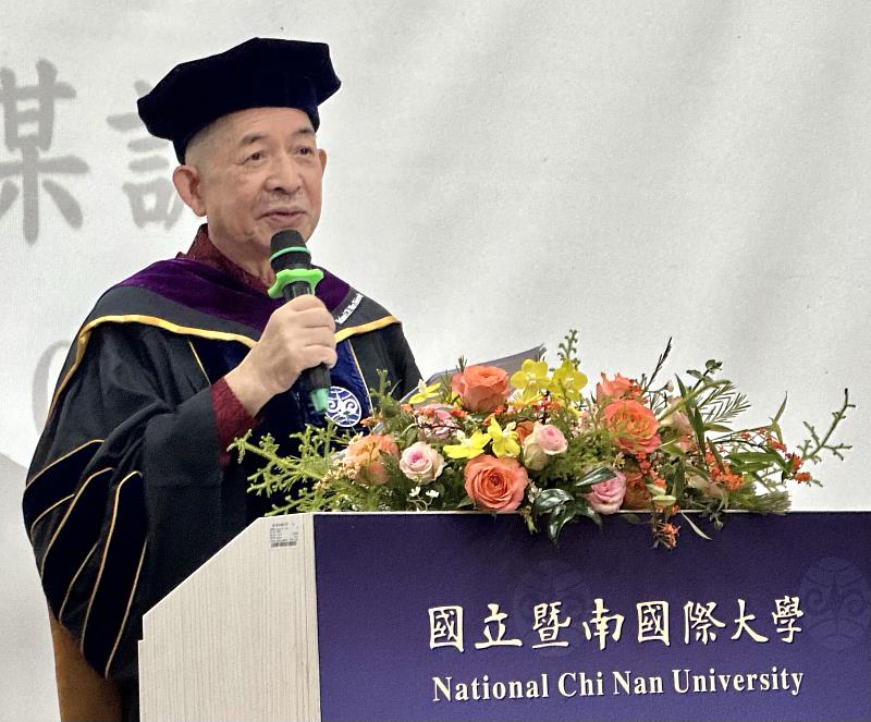 暨大名譽博士李謀誠,深耕教育、公益與僑教,具卓越貢獻。