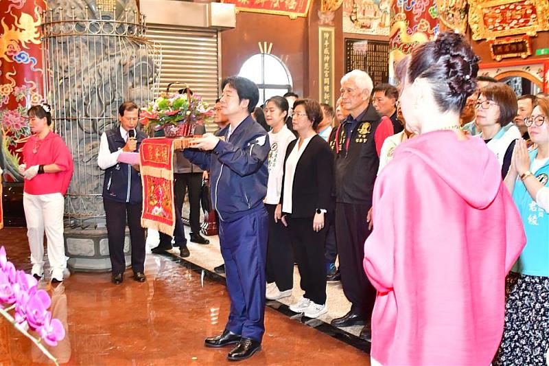總統福安宮贈匾