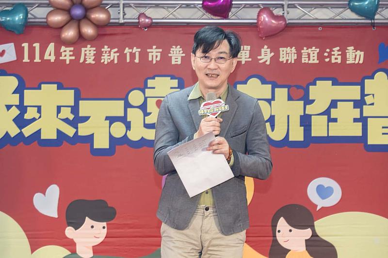 內政部政務次長董建宏致詞。