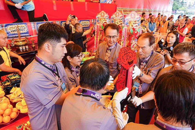 客委會副主委邱星崴出席2025台北客家義民嘉年華安座大典