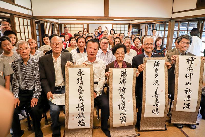 「活泉詩墨展」登場，詩墨交融展現台灣民主與人文精神-1