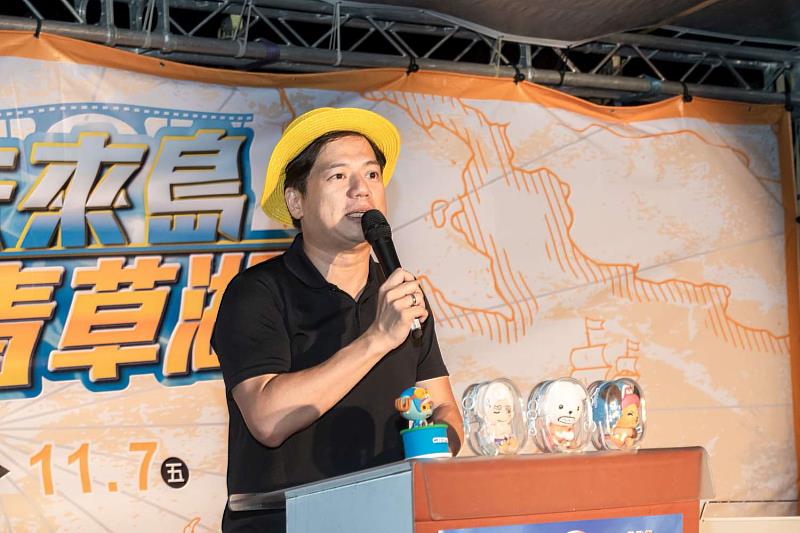 邱臣遠代理市長致詞。