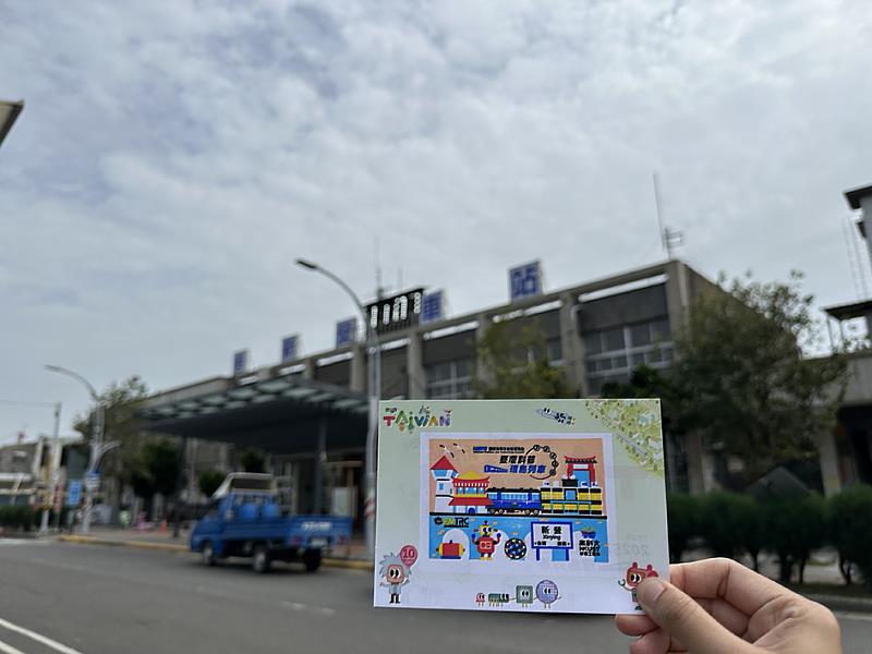 國科會科普列車新營站特別設計專屬的闖關印章活動。
