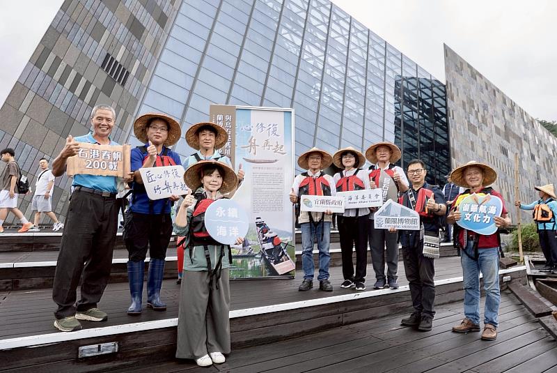 烏石港舊址水域試航，透過舟船重返水域，再啟文化航程