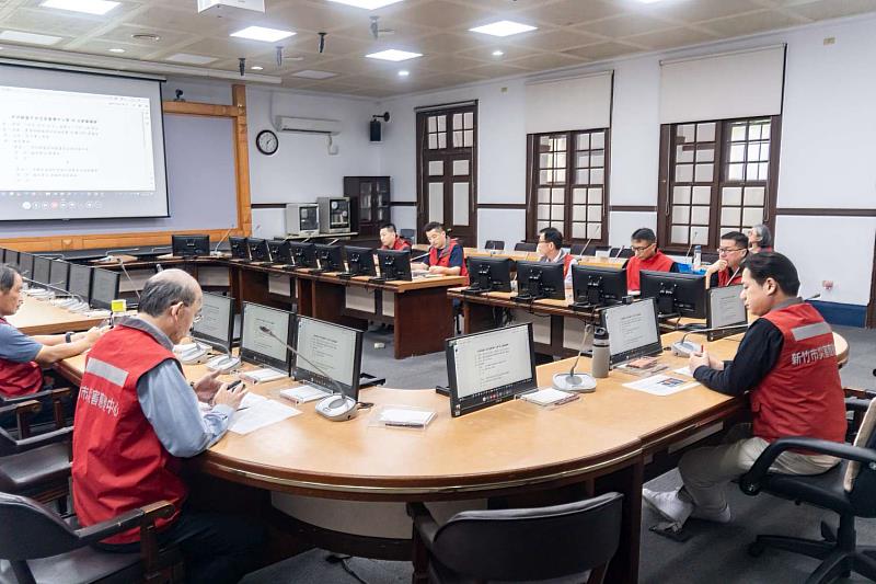 竹市府參與非洲豬瘟中央災害應變中心視訊會議。