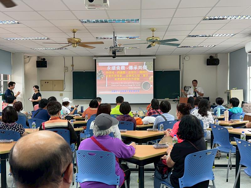 嘉義縣政府赴高雄南隆國中觀摩，交流食農教育標竿經驗