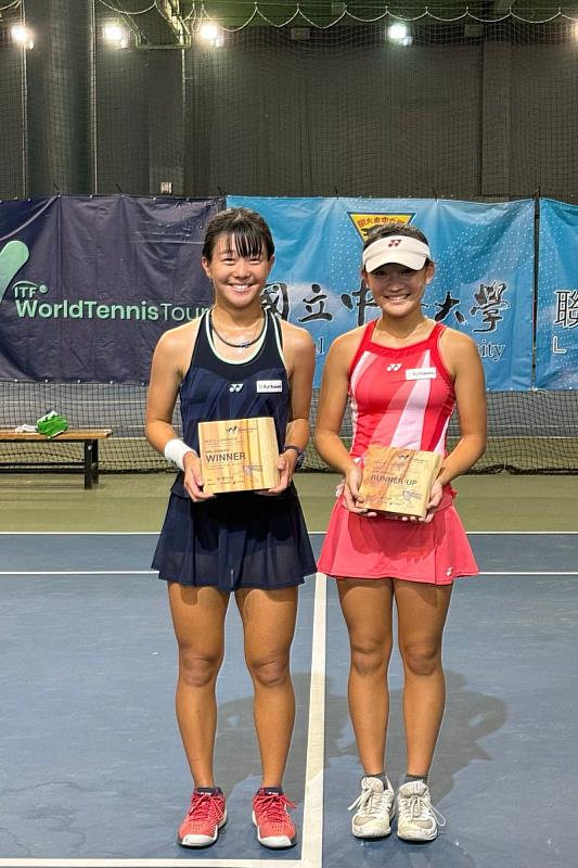 女子單打冠、亞軍選手