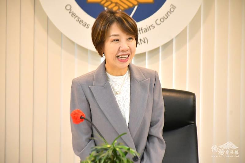 僑委會副委員長李姸慧致詞