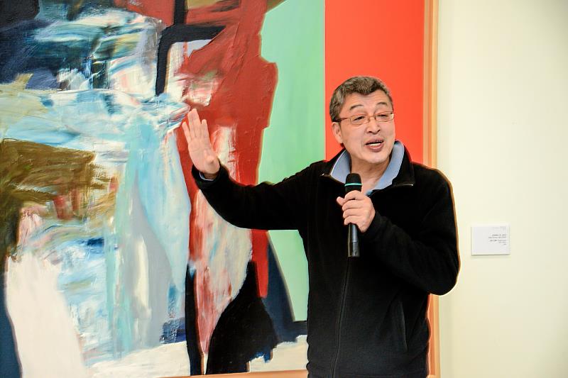 藝術家曲德義對於藝術教育及推廣富有熱忱及行動力,其作品也屢獲國內外美術館收藏。(國立臺灣美術館提供)