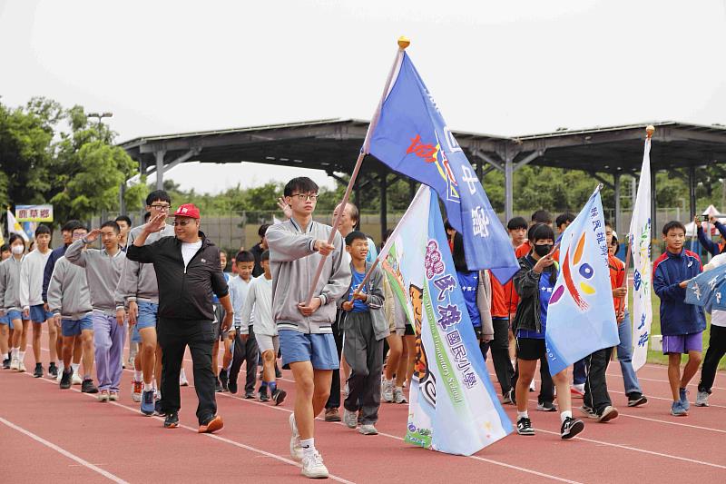 翁章梁出席嘉縣114年中小學運動會開幕典禮